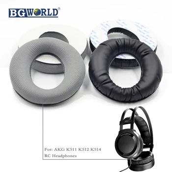 

BGWORLD Replacement EarPad Cushion earmuff cup cover ear pads For AKG K511 K512 K514 RC Headphones headset