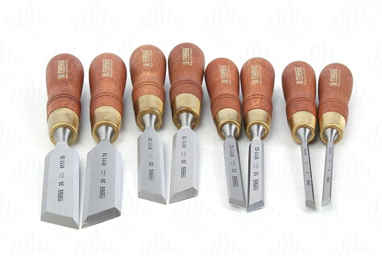 US $73.80 Narex 2pcsset L and R oblique chisel chromemanganese steel chisel Czech original 8516