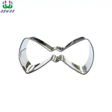 Мини лук в форме галстука украшения торта помадка резаки инструменты, мода торт печенье формы для выпечки, прямые продажи