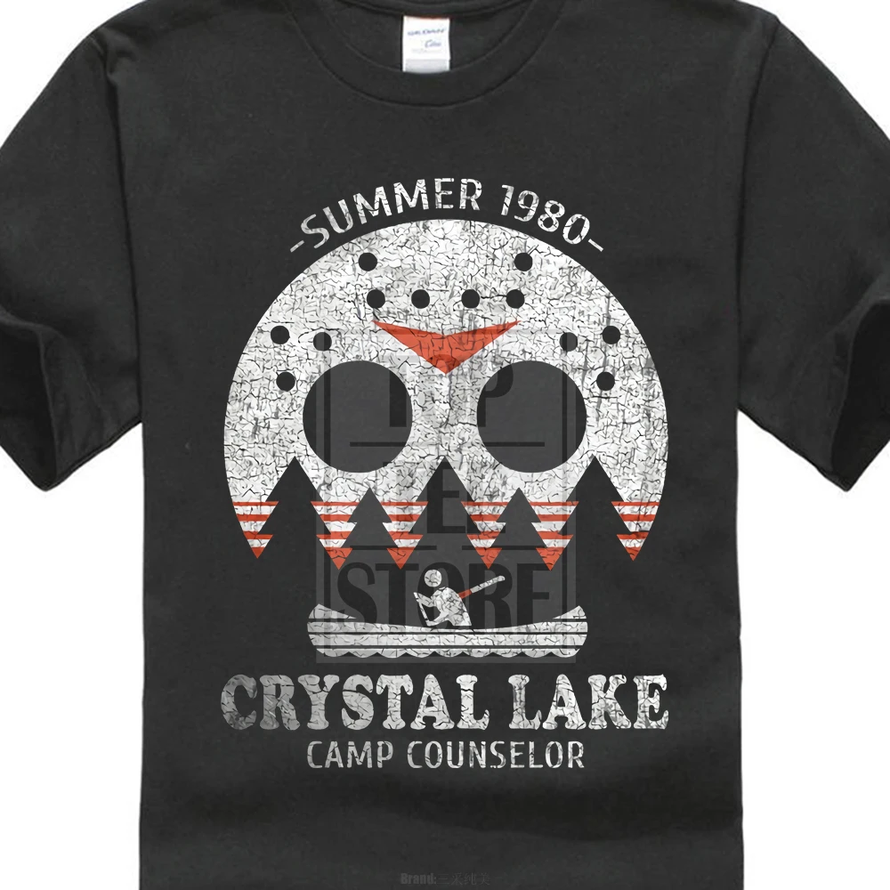 

Crystal Lake Camp Counselor T Shirt The 13 Friday Jason Horror 13Th Fun