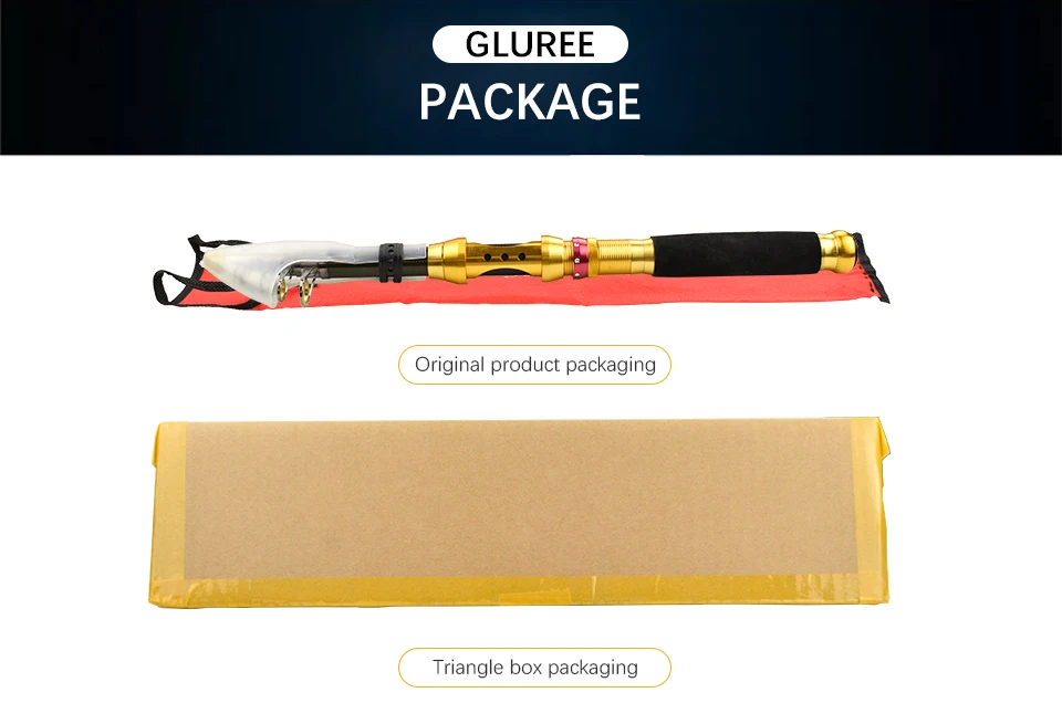 GLUREE 99% Carbon Portable Telescopic Fishing Rod Spinning Fishing Tackle 1.5 1.8 2.1 2.4 2.7 3.0 3.6M Super-short Hard Sea Rod (20)