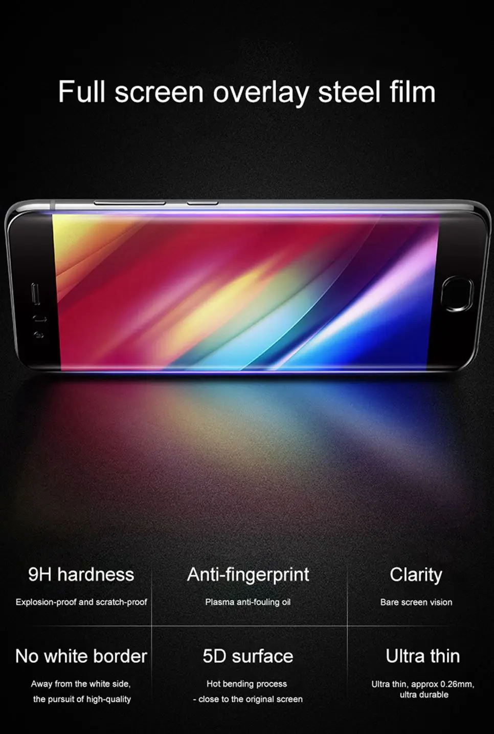 Reaoom 5D Protective Glass for Xiaomi Mi 8 SE Glass Tempered Glass Screen Protector for Xiami Xioami Xiaomi Mi 8 SE Cover Film   (7)