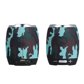 

DHL Free Shipping Portable Wireless BT Speaker Stereo Sound Box Music Player BT4.1 FM Radio Equipped with TF Card