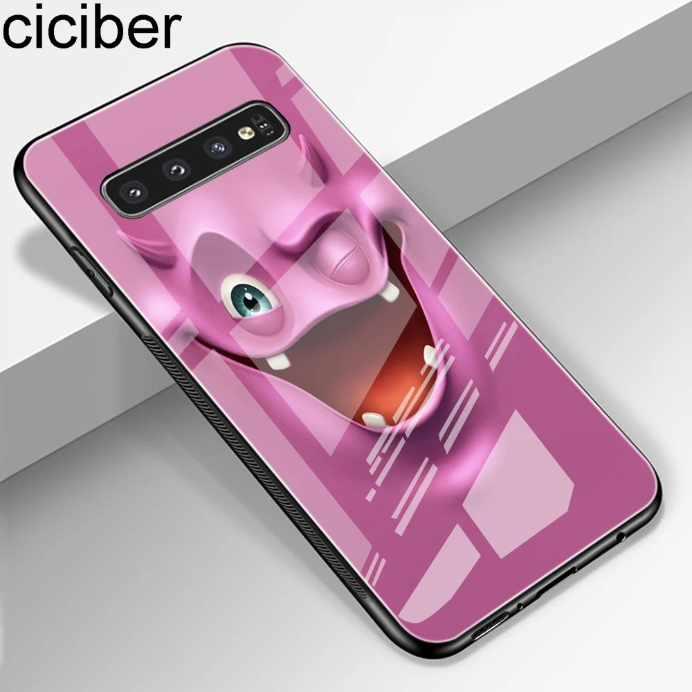 Ciciber чехол для телефона из закаленного стекла samsung Galaxy S10 + S10e Plus Lite жесткая задняя
