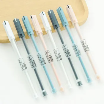 

M&G 12pcs/lot Cute Kawaii New Simple 0.35mm Point Gel Pen,Ultra Fine Pens Office School Supplies Stationery Kids Student