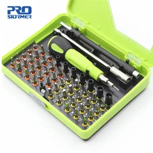 PROSTORMER 53 in 1 Multi-purpose Precision Magnetic Screwdriver Sets Electrical Household Hand Tool Set for Phone PC Repair
