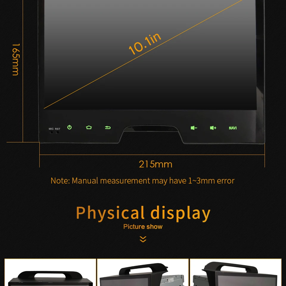 Flash Deal KLYDE 10.1" IPS Octa Core 4G WIFI Android 8 7.1 4GB RAM+32GB Car DVD Multimedia Player Radio Stereo For Kia Sportage R 2010-2015 6