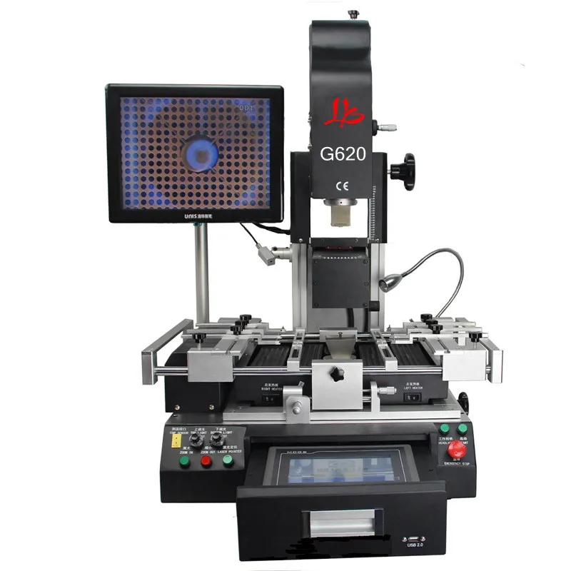 

G620 optical alignment system Bga Rework Machine Reball Station with CE certificate, 3 temperature zone