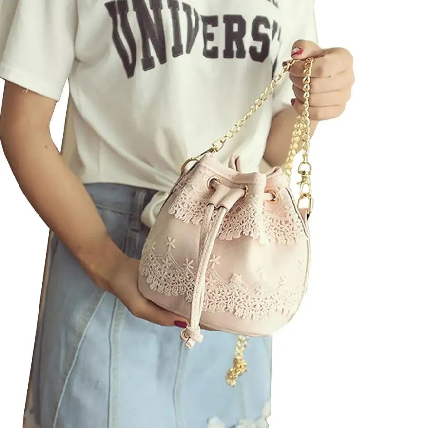 

2016 Women Bag Famous Brands Messenger Satchel Bag Cross Body Women Lace Handbag Shoulder Bags bolsa feminina para mujer #25
