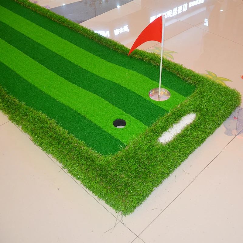 0.75X3M Indoor & Outdoor Backyard Golf Putting Green Residential Training Hitting Pad Practice Rubber Tee Holder Drop Shipping