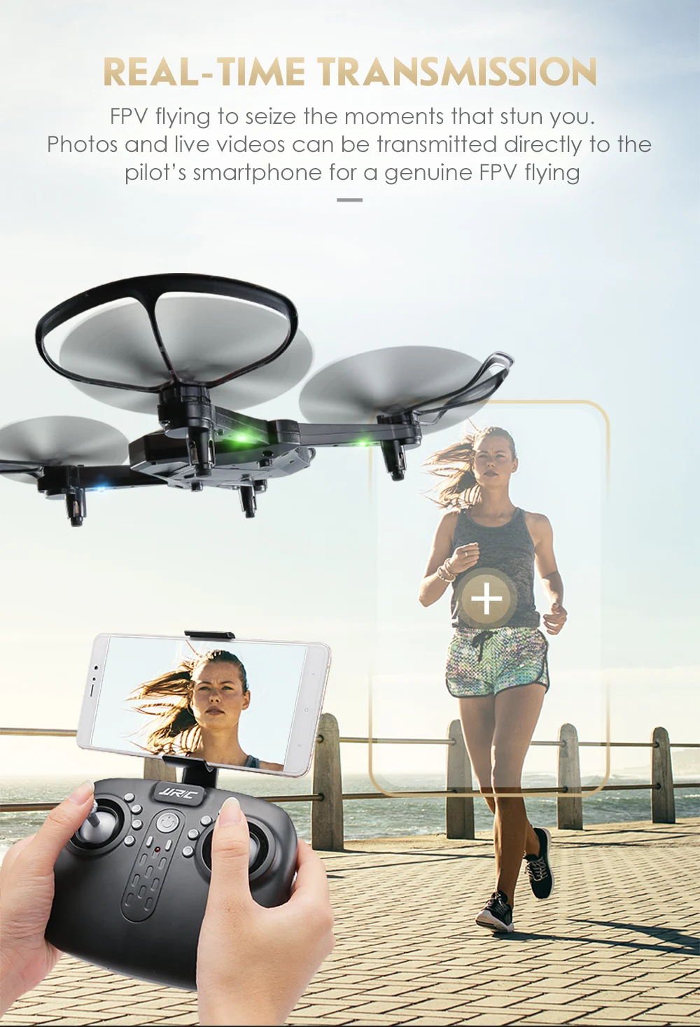 JJRC H44WH DIAMAN FOLDABLE DRONE WITH 720P CAMERA HD WIFI DRONES 9