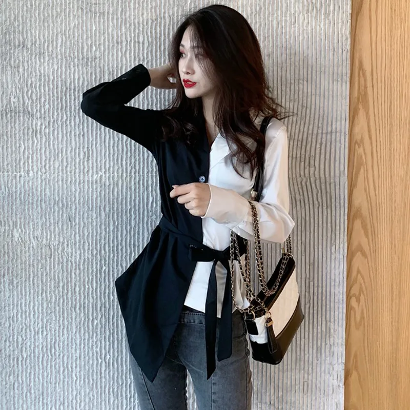 

Cheap wholesale 2019 new Spring Autumn Winter Hot selling women's fashion casual ladies Casual Shirts A273