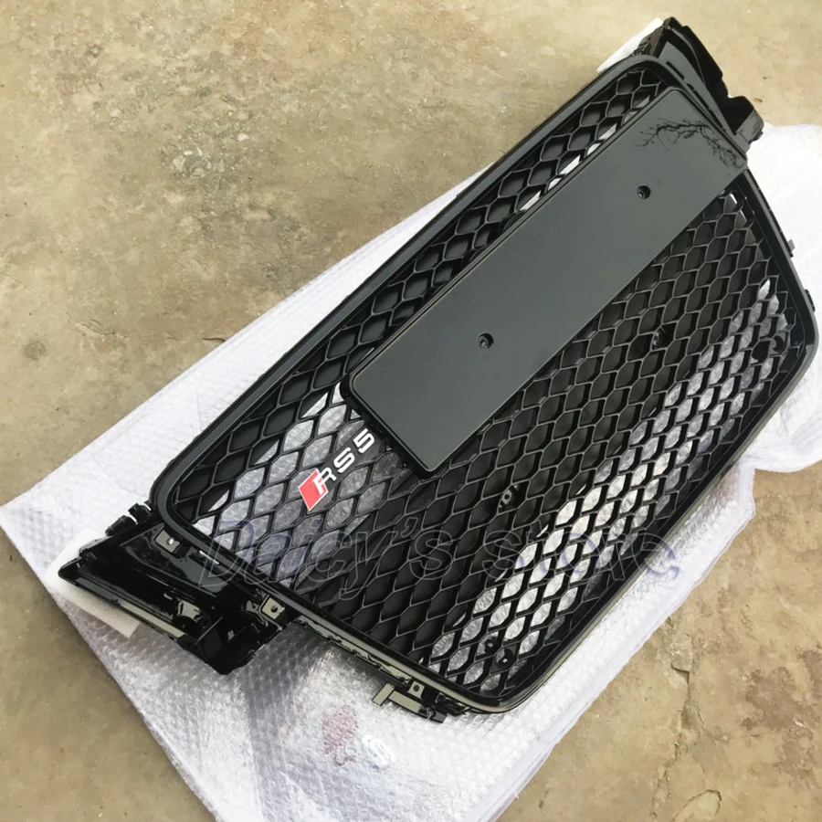 

Car styling 2007~2011 A5 RS5 honeycomb Front Bumper mesh Grill Grille For Audi A5 S5 RS5 sedan coupe