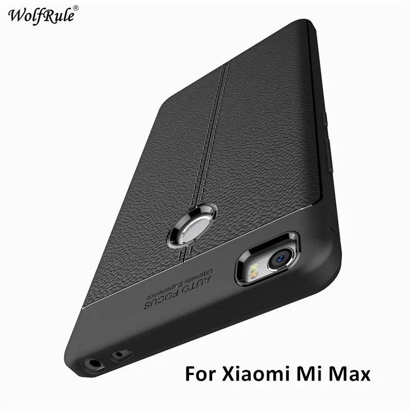 For Xiaomi Mi Max Case Anti knock Soft TPU Mobile Phone Cover MiMax Bag 6.44'' WolfRule | Мобильные телефоны и