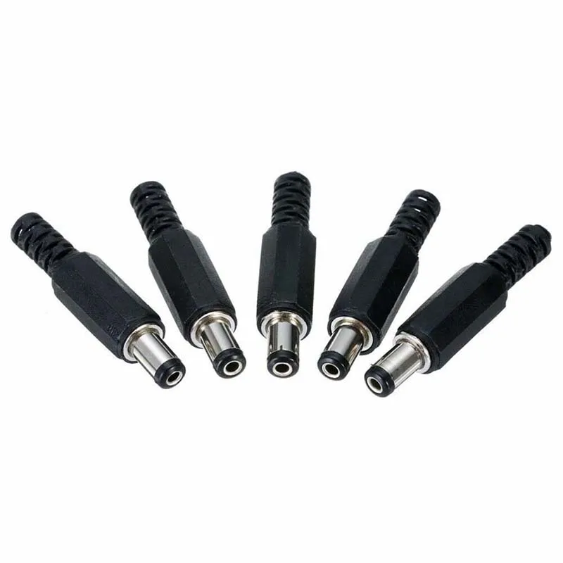 20 шт./компл. 12V 3A Пластик мужской Вилки+ муфтовый стыковочный переводник Панель крепление разъем DC Мощность разъем Электрический поставка Лидер продаж