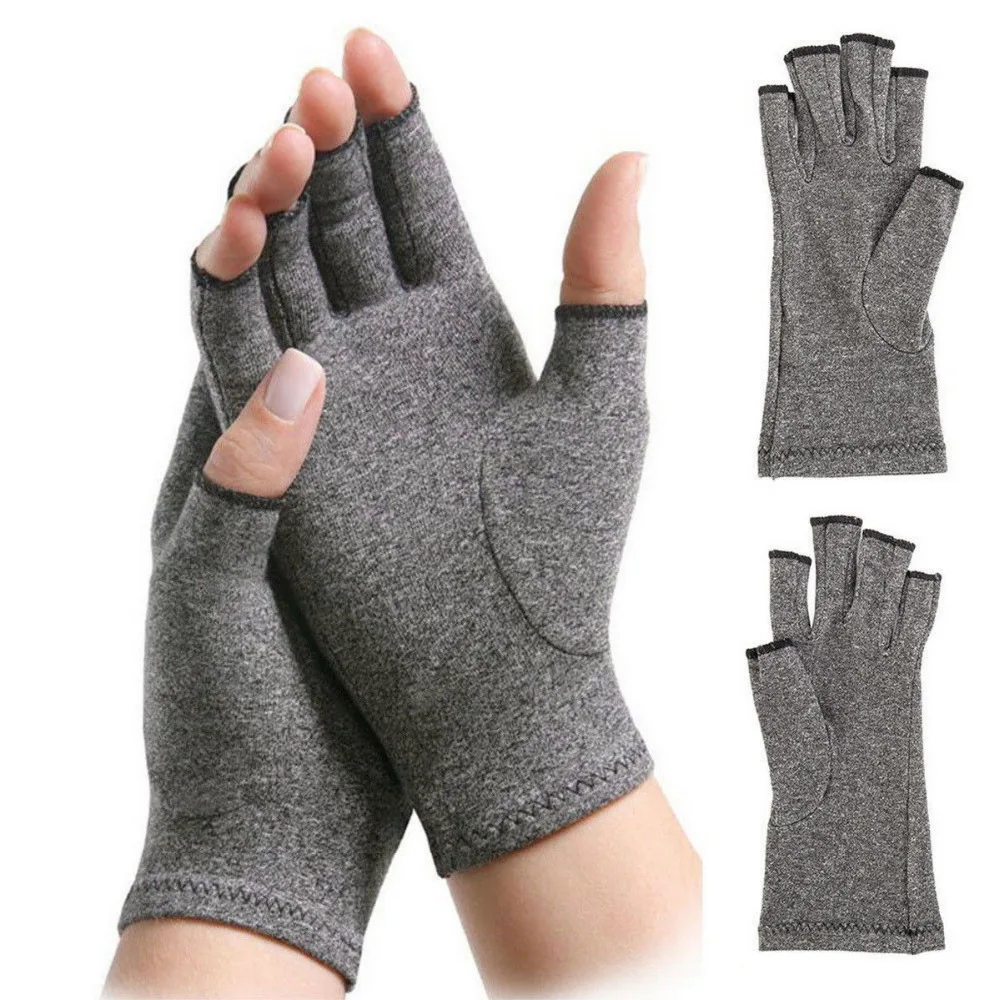 Женщины Мужчины руки перчатки при артрите высокая эластичность терапия компрессионные перчатки руки запястья артрита боли в суставах помощи инструменты