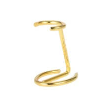 Stainless Steel Shaving Holder Stand for Shaving Brush Shaving Tool Organizer Silver