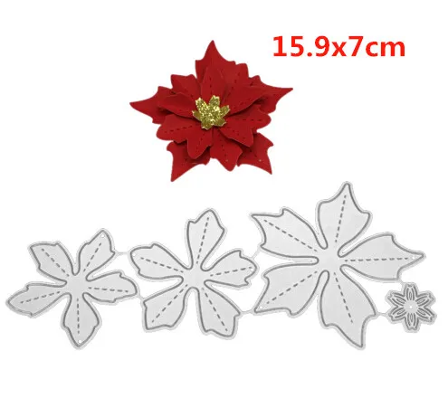 15.9x7cm Flower Swovo Cards Making Metal Cutting Dies Scrapbooking Embossing Stencils DIY Decorative | Дом и сад