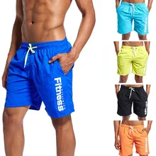 Летние пляжные шорты быстросохнущие пляжные шорты для серфинга, бега, плавания, ming, мужские шорты купальные боксеры, Мужская одежда для плавания, купальный костюм