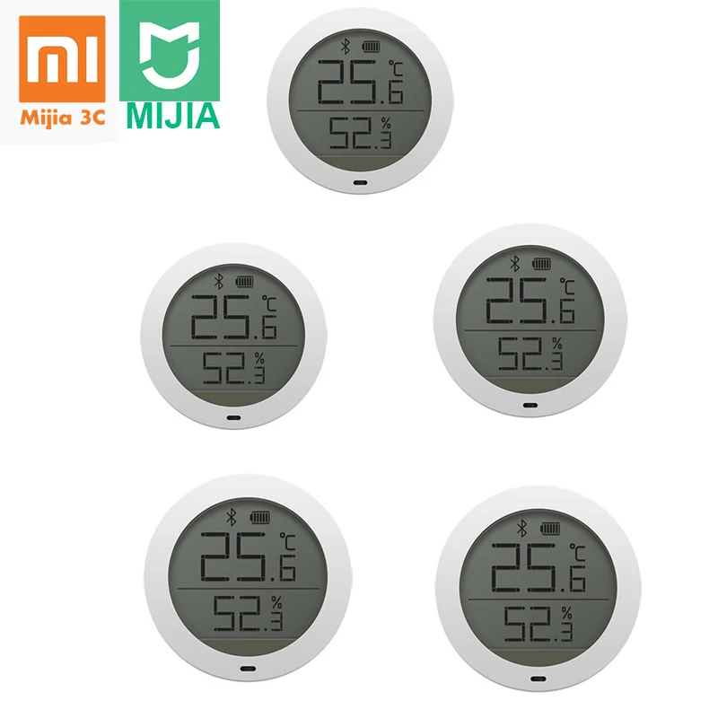Xiaomi mijia bluetooth hygrothermograph 2 белый