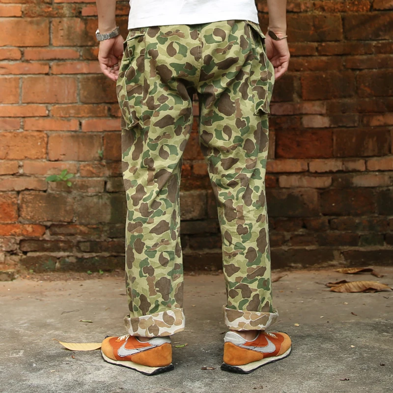 Бронсон HBT утка охотник камуфляж брюки США Армия Военные Брюки утомляющая форма