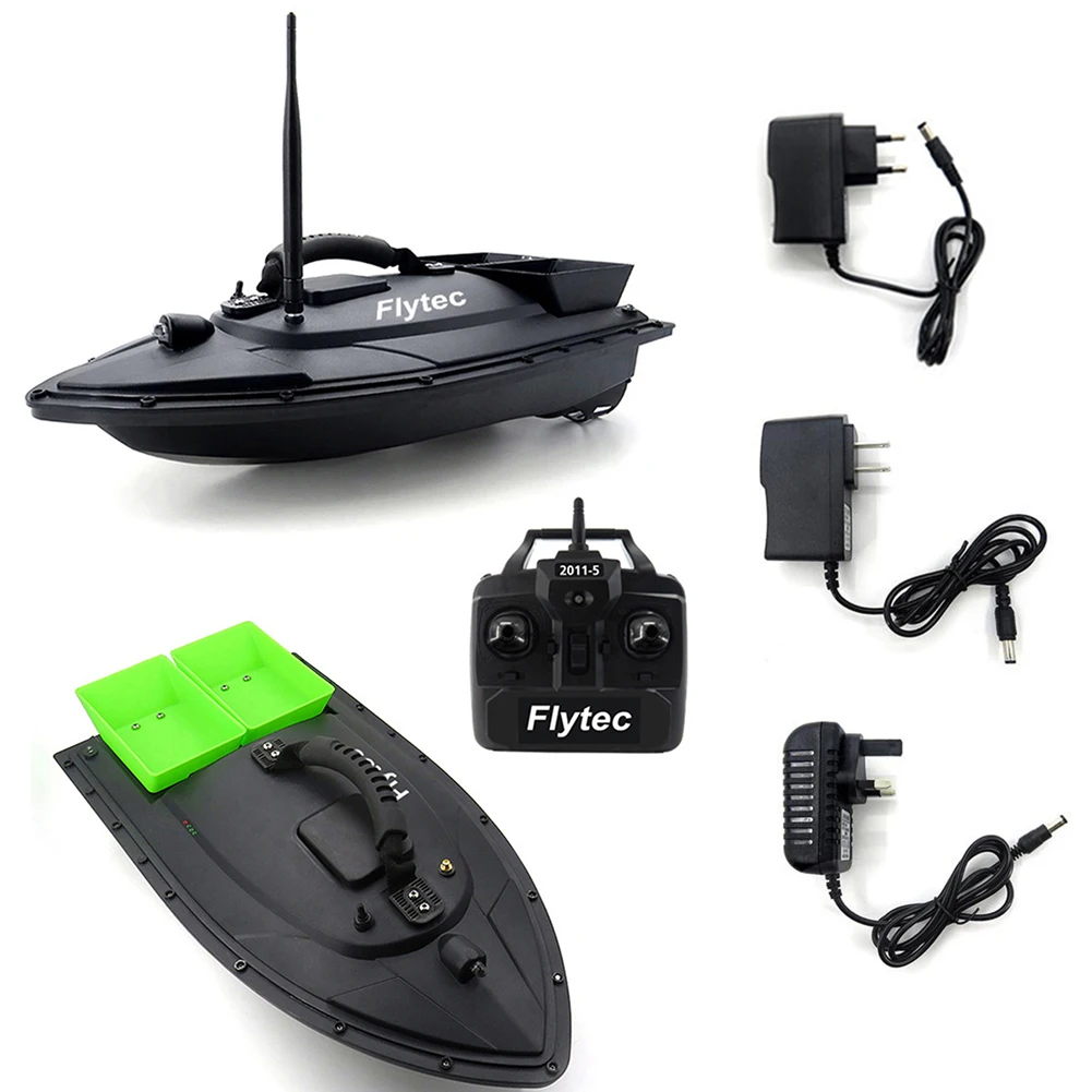 Flytec рыболовный инструмент Смарт RC приманка лодка игрушка цифровая автоматическая Частотная Модуляция Дистанционное радиоуправление устройство рыболокаторы игрушки