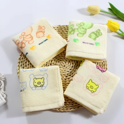 JaneYU 2019 4 шт./лот 50*24 см 100% Высокое качество Cottonb Chindren младенцев полотенце для лица мягкий абсорбент подарок полотенца