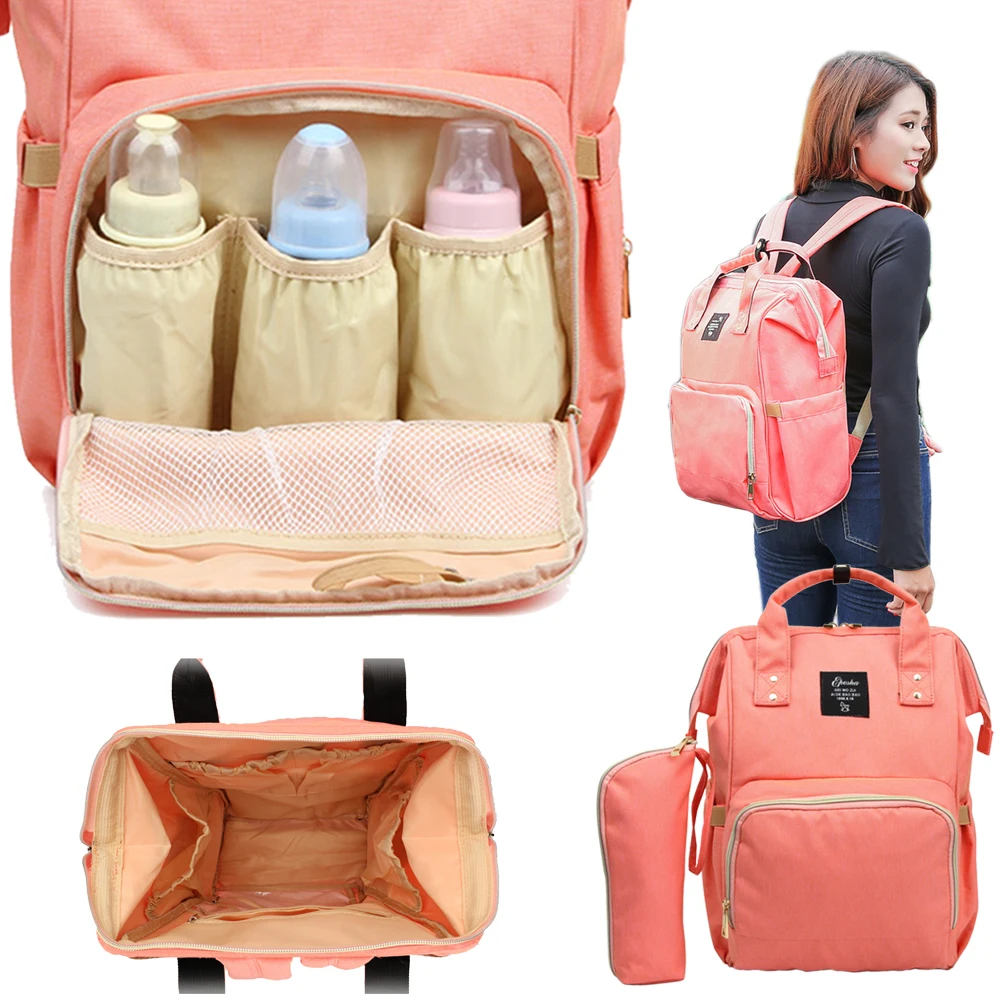 

Baby Bags for Mom Mommy Mother Travel Food Stuff Storage Nursing Maternity Mummy Diaper Bag Babies Stroller Backpack