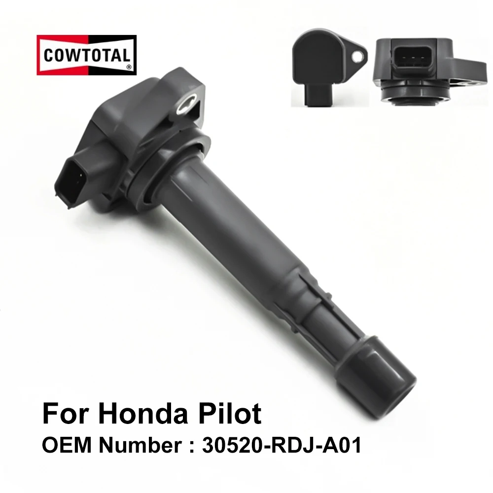 COWTOTAL Ignition Coil for Honda Pilot Engine Code J35A4 3.5L OEM 30520