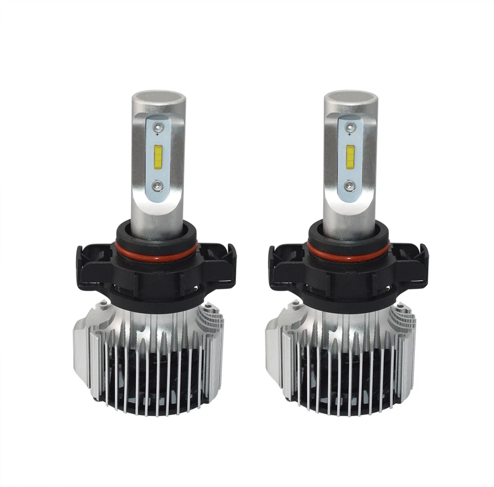 Пара мощных V1 H16 5202/PSX24W/5200/5201/9009 ZES чип светодиодный комплект автомобильных ламп