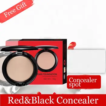 

Red&Black 11 Colors Palette Concealer Face Contouring Makeup Concealer Cosmetic Facial Care Cream Palette Foundation Cream
