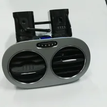 ELISHASTAR кондиционер на выходе вентиляционная панель для VW Tiguan 2013- 5ND819203A 5ND 819 203A серебристого цвета