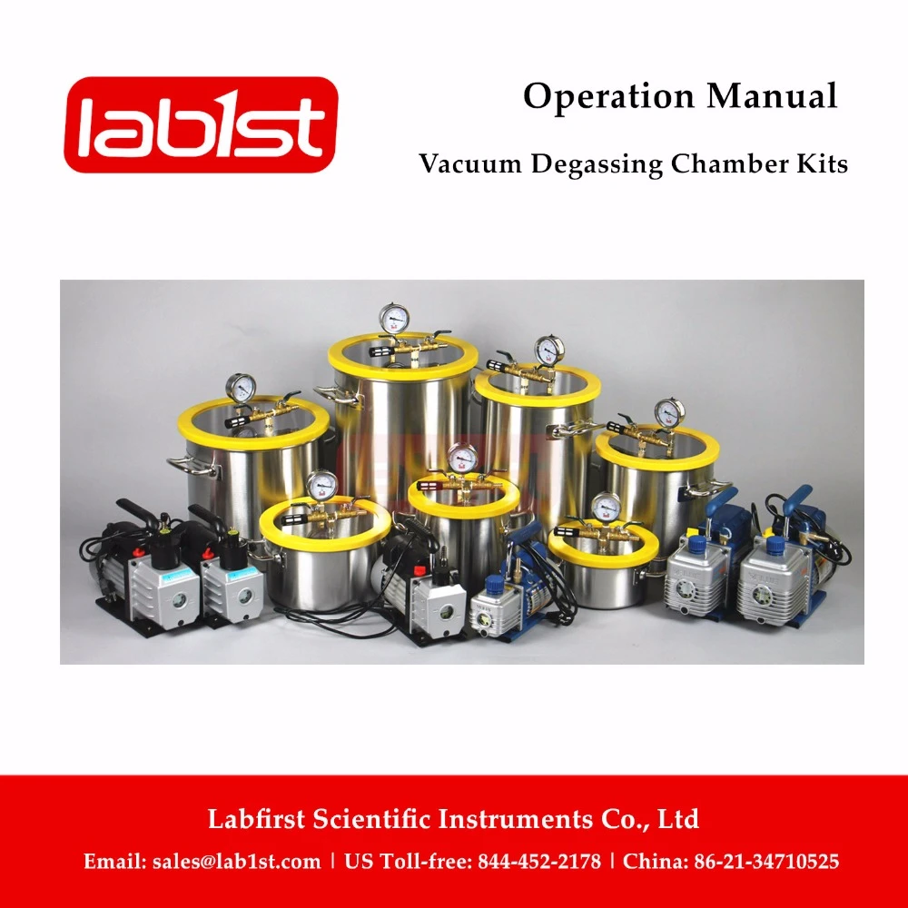 Operation Manual For Lab1st Vacuum Chamber Kits Laboratory Thermostatic Devices AliExpress