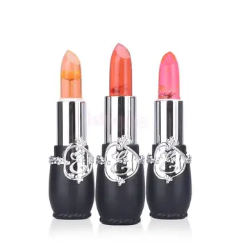 

Flower Inside Transparent Clear Jelly Lipstick Long Lasting Moisturizing Lip Stick Balm - Fiery Red / Orange / Pink Rose
