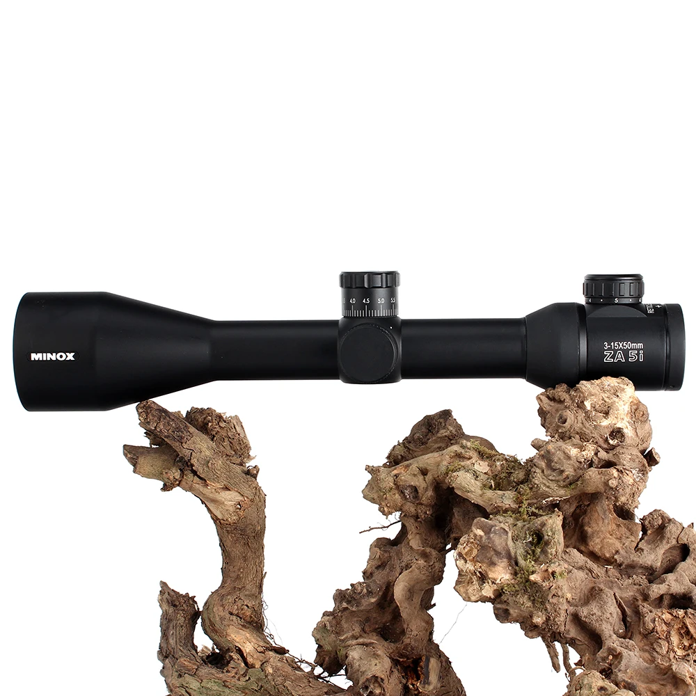 MINOX ZA 5i HD 3-15x50 SF Tactical Optical Sight Red Glass Etched Reticle Riflescope Side Parallax Hunting Shooting Rifle Scope (10)