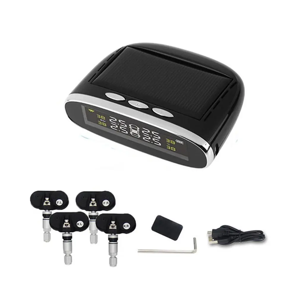 

Bx-03 Solar Tire Pressure Monitoring System Tpms Tire Pressure Sensing System Tire Pressure Monitoring Internal