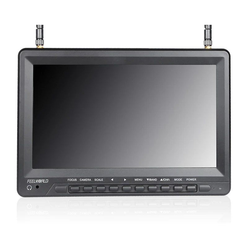Монитор Feelworld для GoPro 10 1 дюймовый IPS монитор 1024x600 FPV со встроенным аккумулятором