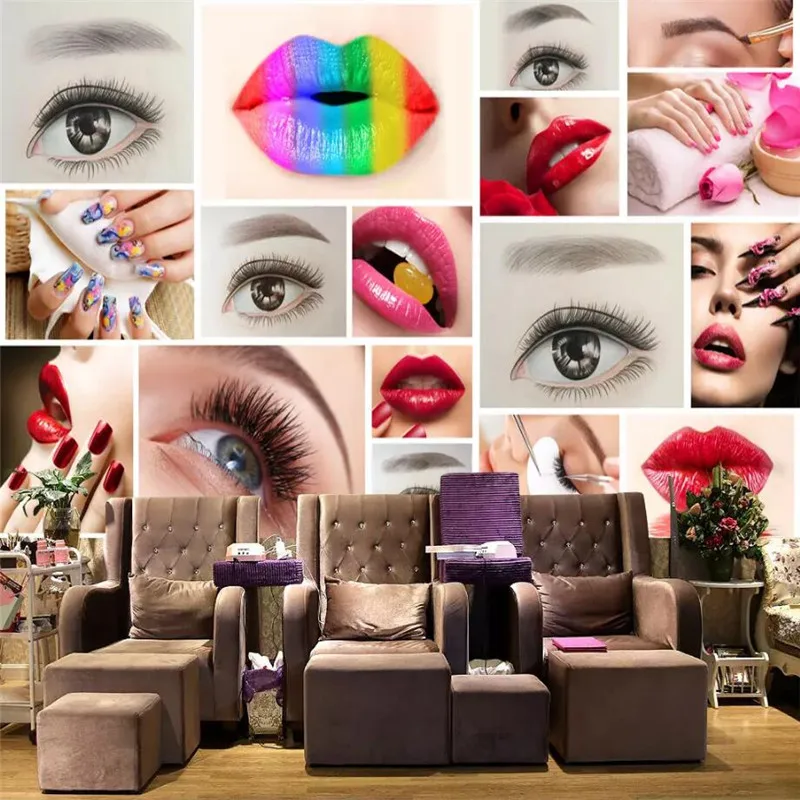 Fashion semi-permanent eyebrow lip nail professional production mural wholesale wallpaper mural poster photo wall Fashion semi-permanent eyebrow lip nail professional production mural wholesale wallpaper mural poster photo wall