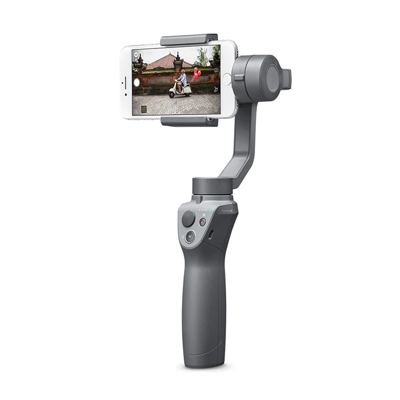 DJI Osmo Mobile 2 ручной карданный 3-осевой Карманный шарнирный стабилизатор для камеры телефона стабилизатор для iPhone 8X samsung huawei Xiaomi гладкая