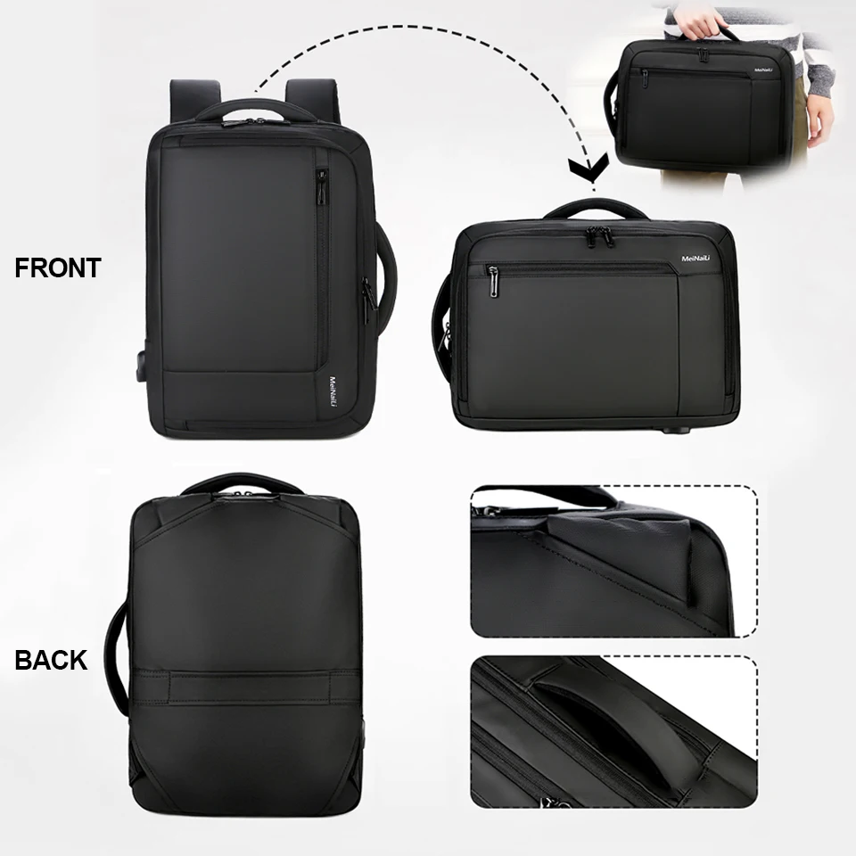 Anti Theft Laptop Backpack Bag For Men Women 15.6 Inch Notebook Male Business Smart Backpacks Anti-theft Outdoor Travel Bagpack