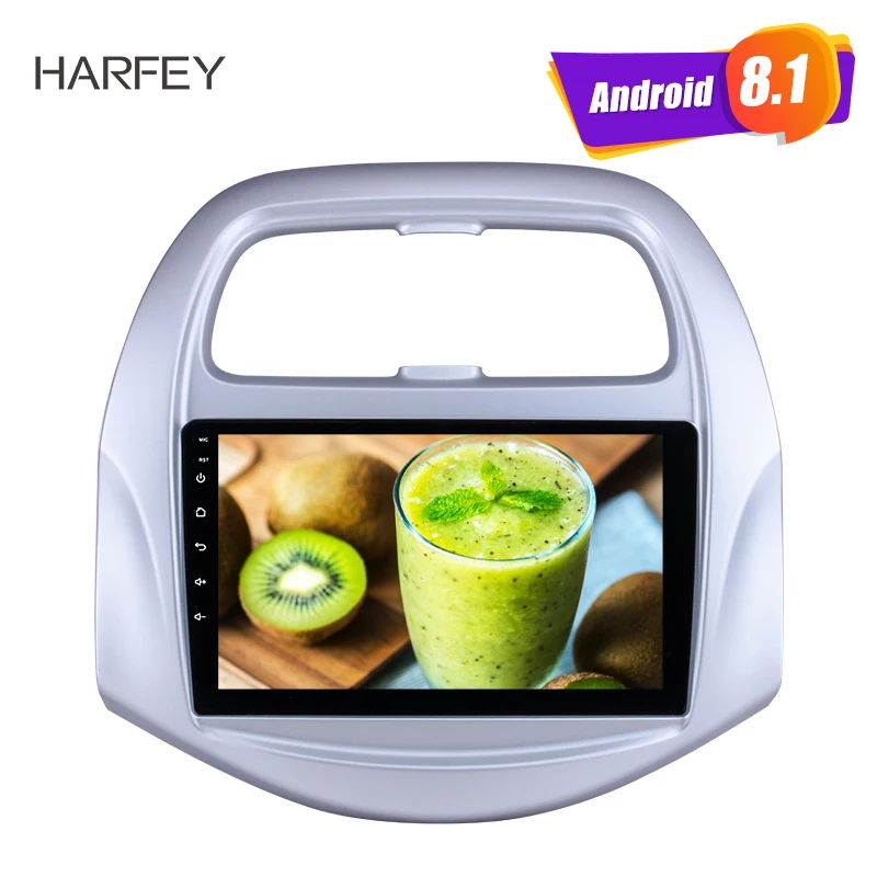 

Harfey 9 inch Android 8.1 HD Touchscreen for Chevy Chevrolet SPARK 2018 Buetooth GPS Navi Head unit auto radio with AUX WIFI