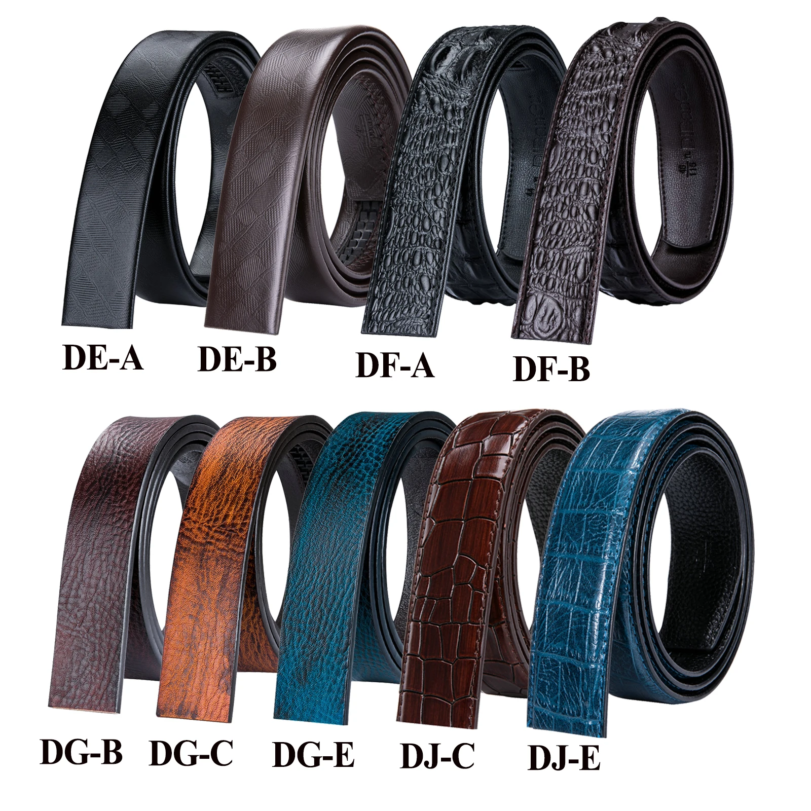 Buy 6 Color Cowskin Genuine Leather Belt without Buckle Automatic Leather Belt Buy 6 Color Cowskin Genuine Leather Belt without Buckle Automatic Leather Belt