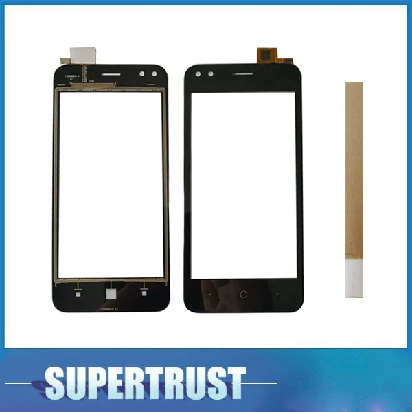 

4.5"For Micromax Bharat 3 Q437 Touch Screen Digitizer Fron Glass Replacement Part Assembly Black color with tape