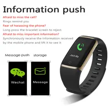 Джентльмен спортивный браслет оксиметр сердечный ритм трекер smartband сообщение напоминание мужской браслет совместимый для телефона android