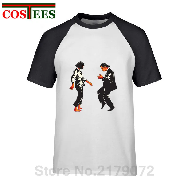 Футболки Jack Rabbit футболки для слаймов Квентин Тарантино футболка мужчин Миа