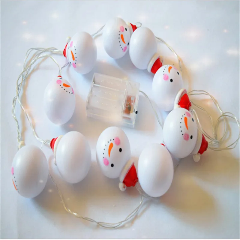 Muñeco De nieve 1 m 10 Luces Led decoración Luces De Navidad al aire libre Luci Natale Año Nuevo guirnalda cadena Luces De Navidad, J Muñeco De nieve 1 m 10 Luces Led decoración Luces De Navidad al aire libre Luci Natale Año Nuevo guirnalda cadena Luces De Navidad, J