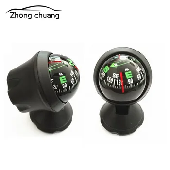 

Car Guide Ball Car Compass Guide Ball Decoration Practical Two Easy to Use Decoration Car Mini Compass Flexible Navigation Dashb