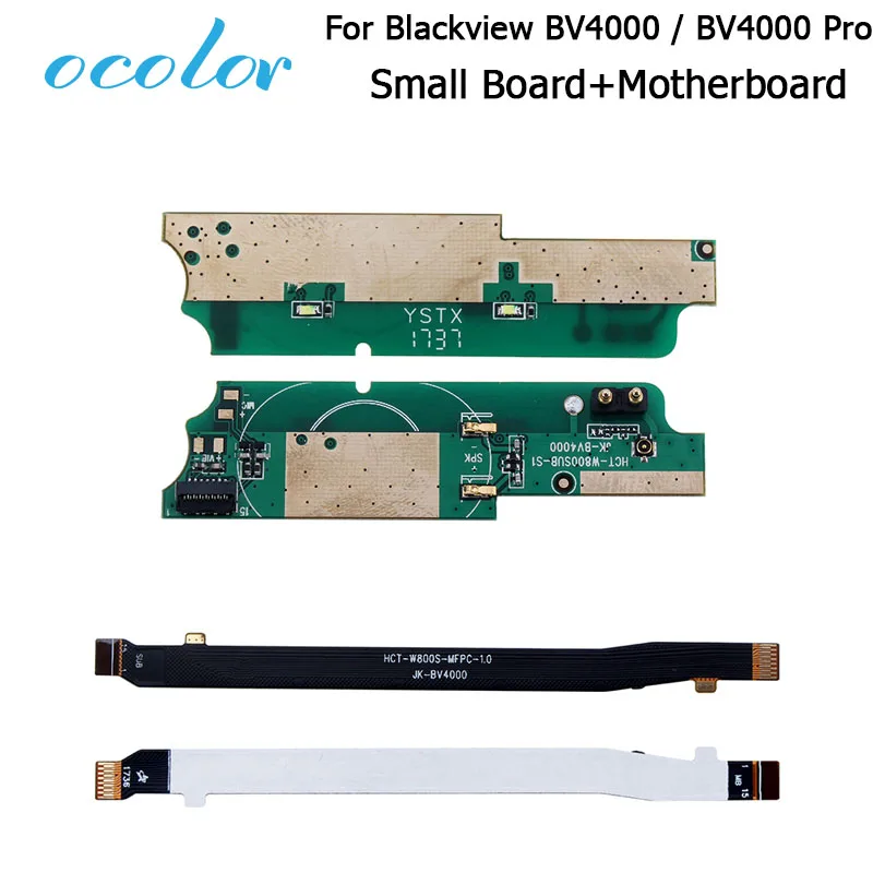 

ocolor For Blackview BV4000 pro USB Port Phone USB Plug Charge Board With Flex Cable PCB And Motherboard For Blackview BV4000