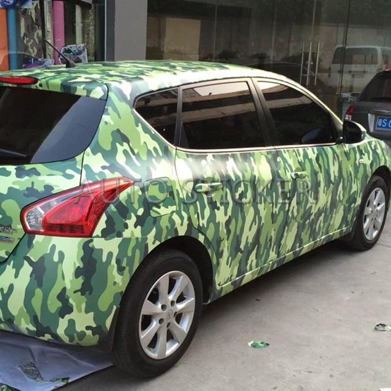 Buy 1.52*5/10/15/20/25/30m Hot sale Camo