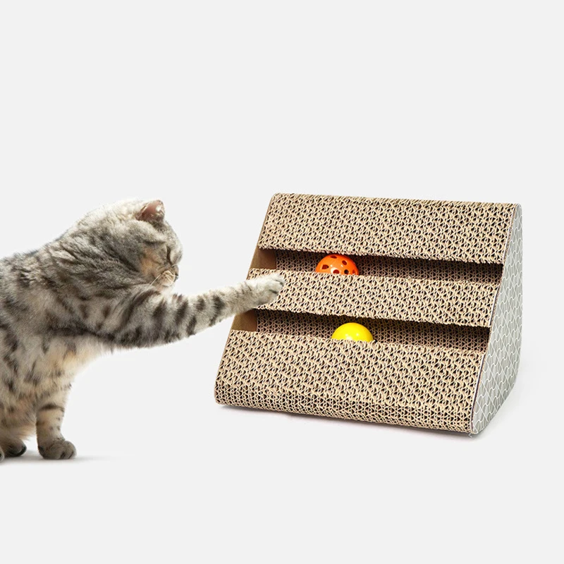 

JORMEL Pet Cat Paper Scraper Board Kitten Scratching Post For Cats Scratcher rascador gato drapak dla kota grattoir chat